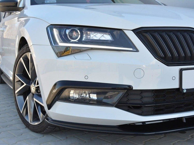 Maxton Design Frames For Lights Skoda Superb III - Textured