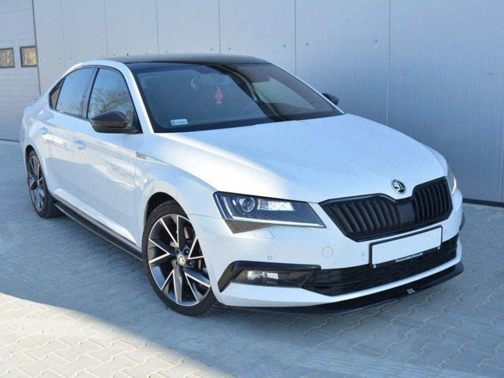 Maxton Design Frames For Lights Skoda Superb III - Textured