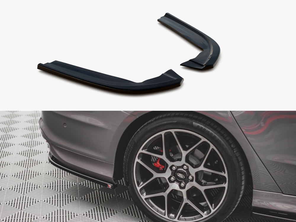 Maxton Design Rear Side Splitters V.1 Ford Mondeo ST-Line Mk5 Facelift (2019-)