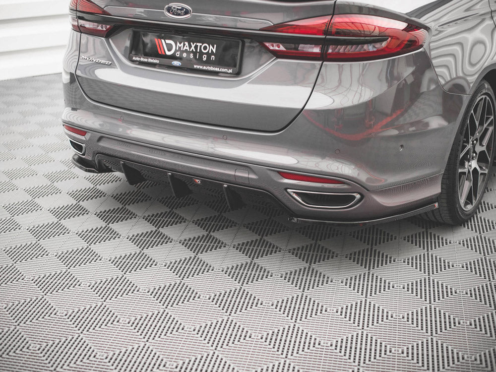 Maxton Design Rear Side Splitters V.2 Ford Mondeo ST-Line Mk5 Facelift (2019-)