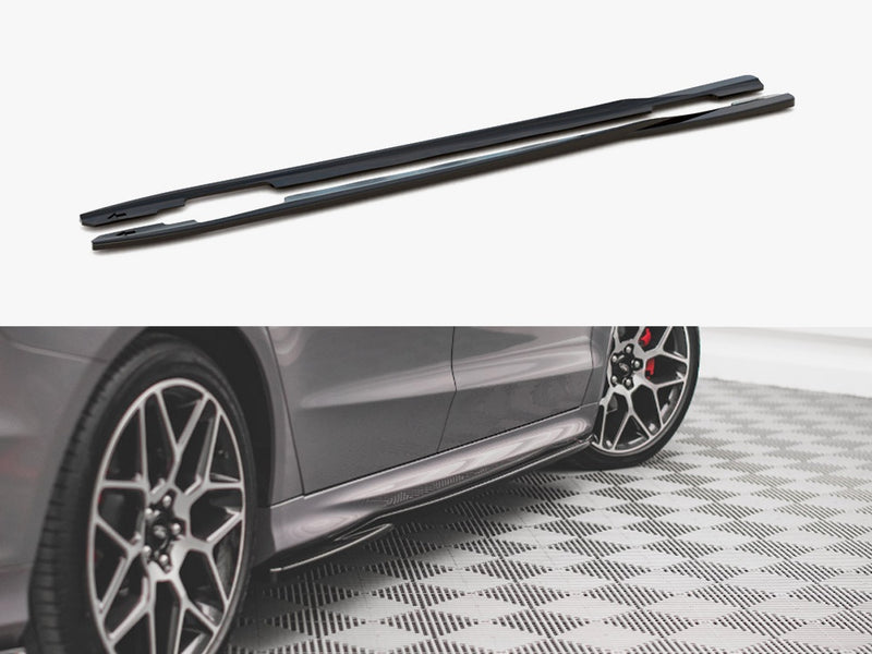 Maxton Design Side Skirts Diffusers Ford Mondeo St-line MK5 Facelift (2019-)