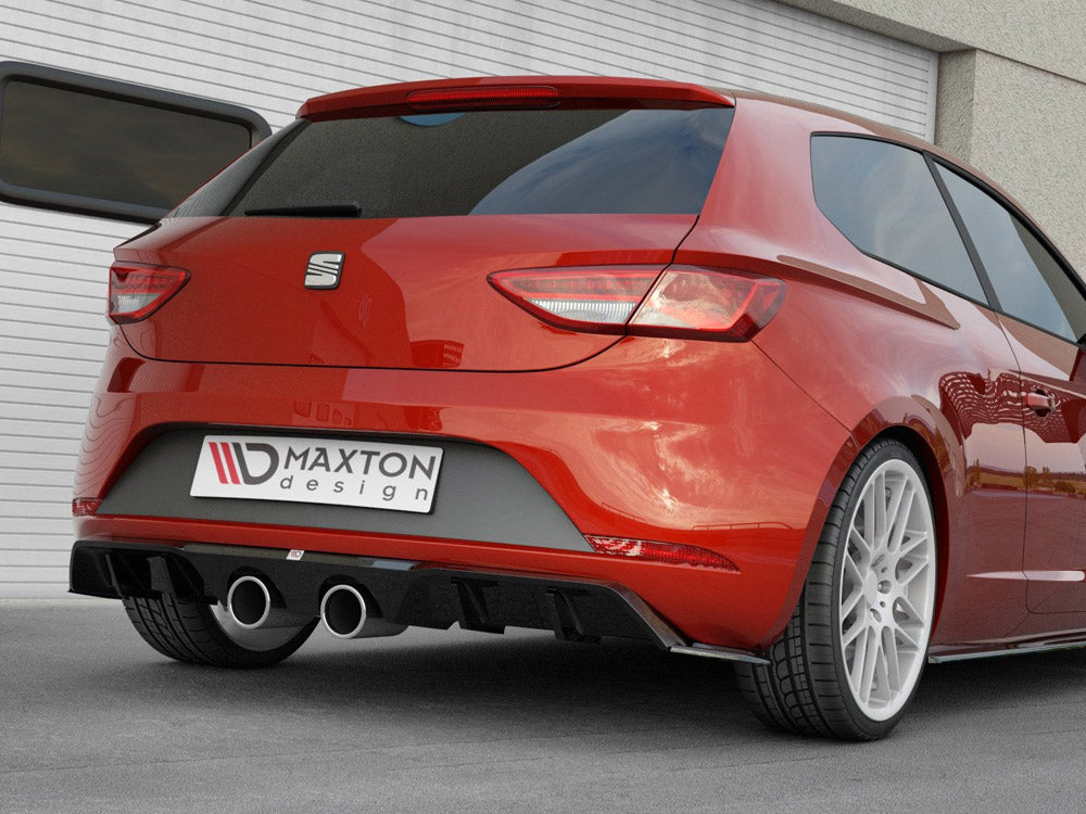 Maxton Design Rear Valance V.2 Seat Leon MK3 Cupra Facelift