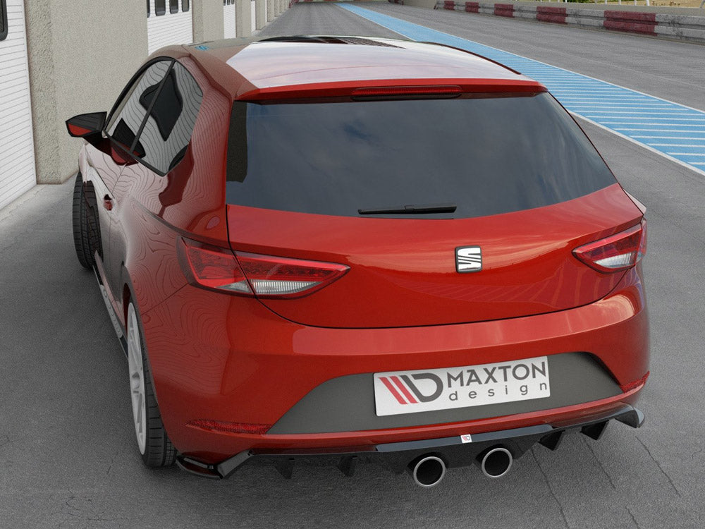 Maxton Design Rear Valance V.2 Seat Leon MK3 Cupra Facelift