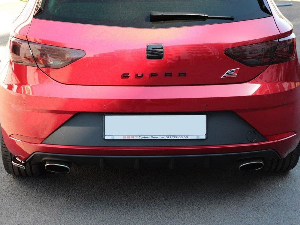 Maxton Design Rear Side Splitters V.2 Seat Leon Cupra Mk3 FL Hatchback