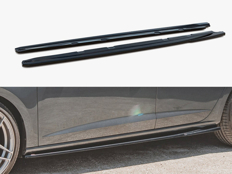 Maxton Design Side Skirts Diffusers V.5 Seat Leon Mk3 Cupra / FR Facelift