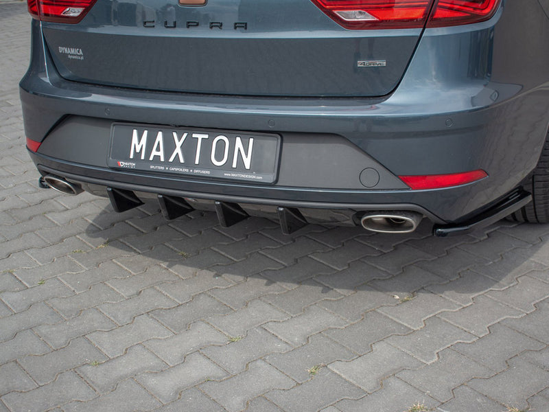 Maxton Design Rear Diffuser Seat Leon MK3 Cupra ST