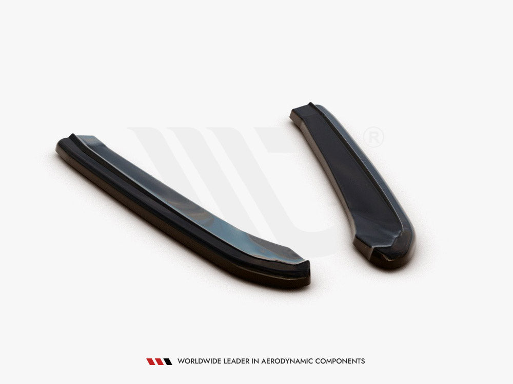 Maxton Design Rear Side Splitters V1 Seat Leon MK 3.5 Cupra ST (2017-) - Textured