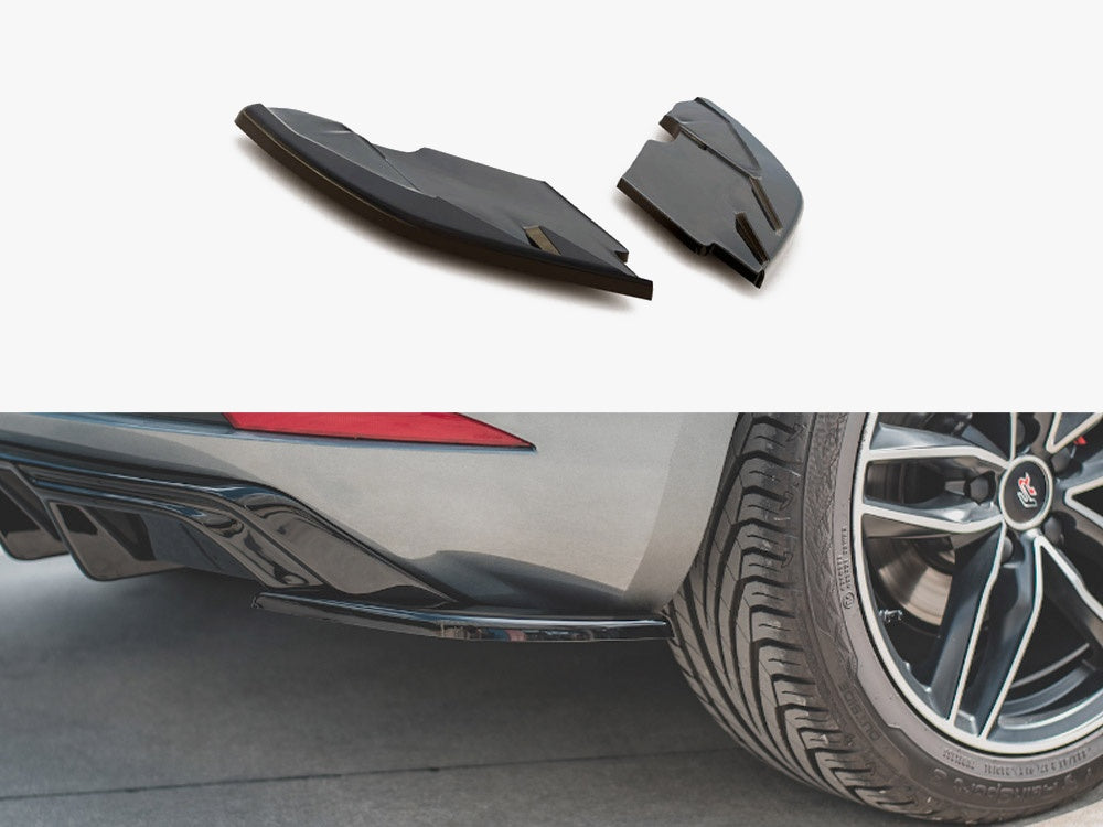 Maxton Design Rear Side Splitters Seat Leon Mk3 FR Facelift