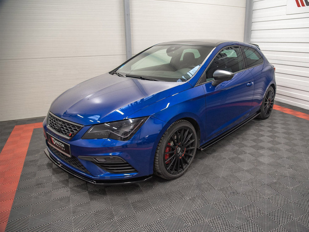 Maxton Design Side Skirts Splitters Seat Leon Cupra/ FR SC MK3/ MK3 Facelift (2013-2019)