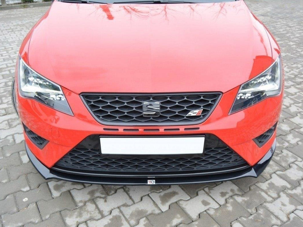 Maxton Design Front Splitter Seat Leon III Cupra / FR