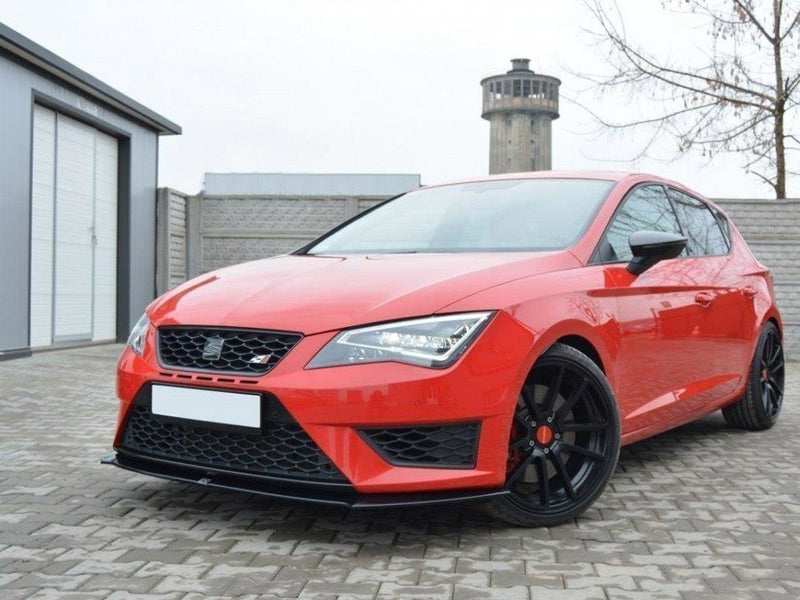 Maxton Design Front Splitter Seat Leon III Cupra / FR