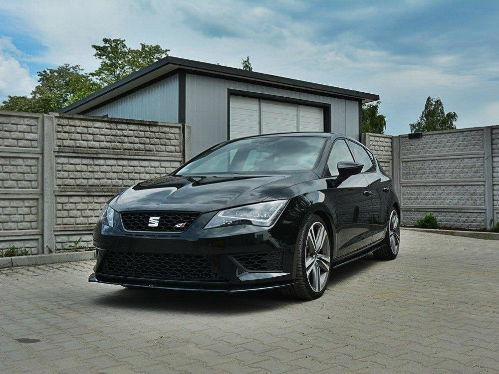 Maxton Design Front Splitter Seat Leon III Cupra / FR