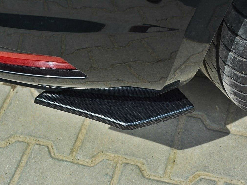 Maxton Design Rear Side Splitters Seat Leon III Cupra / FR - Textured