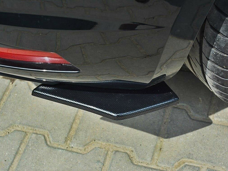 Maxton Design Rear Side Splitters Seat Leon III Cupra / FR - Textured