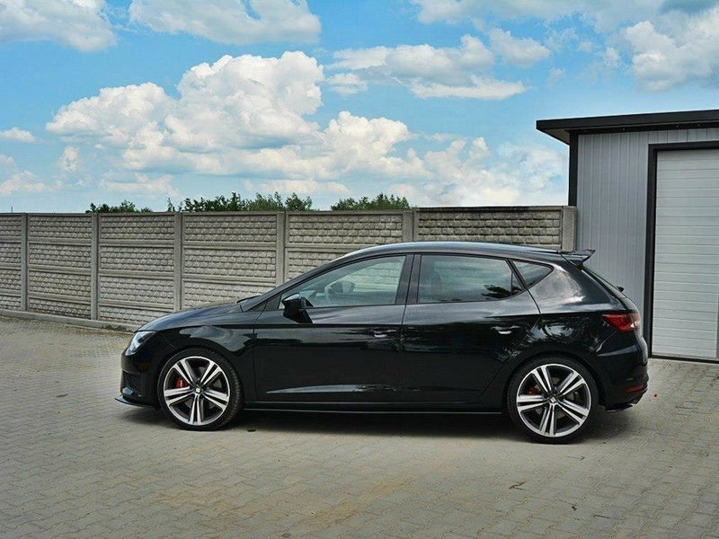Maxton Design Side Skirts Diffusers Seat Leon III Cupra / FR