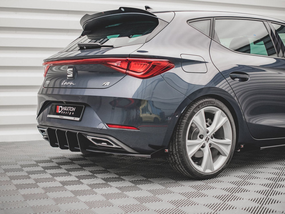 Maxton Design Street PRO Rear Valance + Flaps Seat Leon FR Hatchback Mk4
