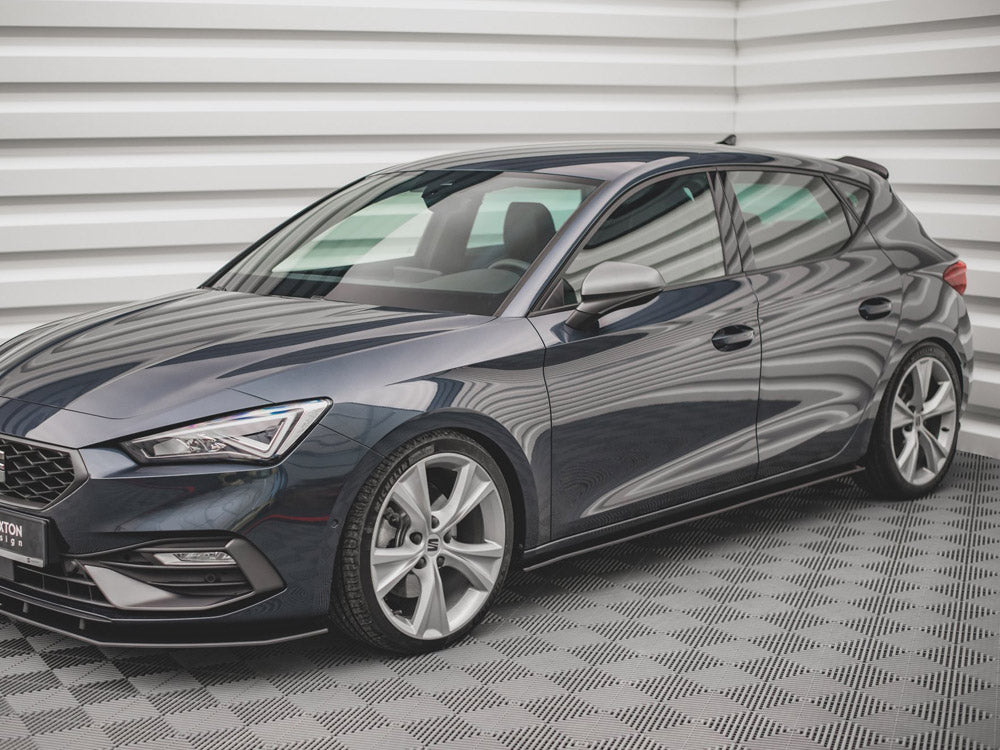 Maxton Design Street PRO Side Skirts Diffusers Seat Leon FR Mk4