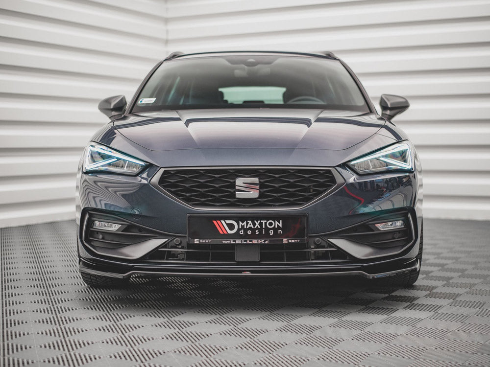 Maxton Design Front Splitter V.4 Seat Leon FR Mk4