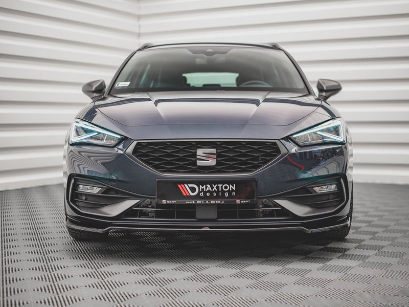 Maxton Design Front Splitter V.4 Seat Leon FR Mk4