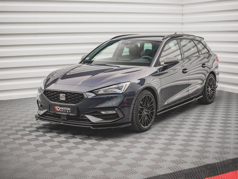 Maxton Design Front Splitter V.4 Seat Leon FR Mk4