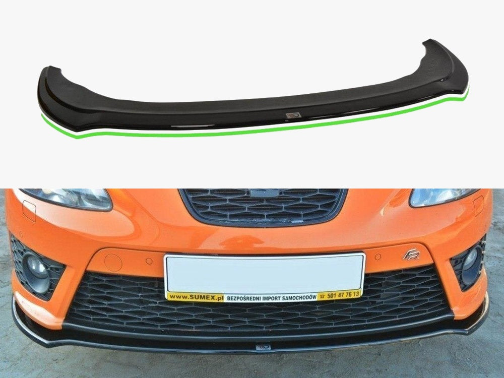 Maxton Design Front Splitter V.2 Seat Leon Mk2 Cupra / FR (Facelift)