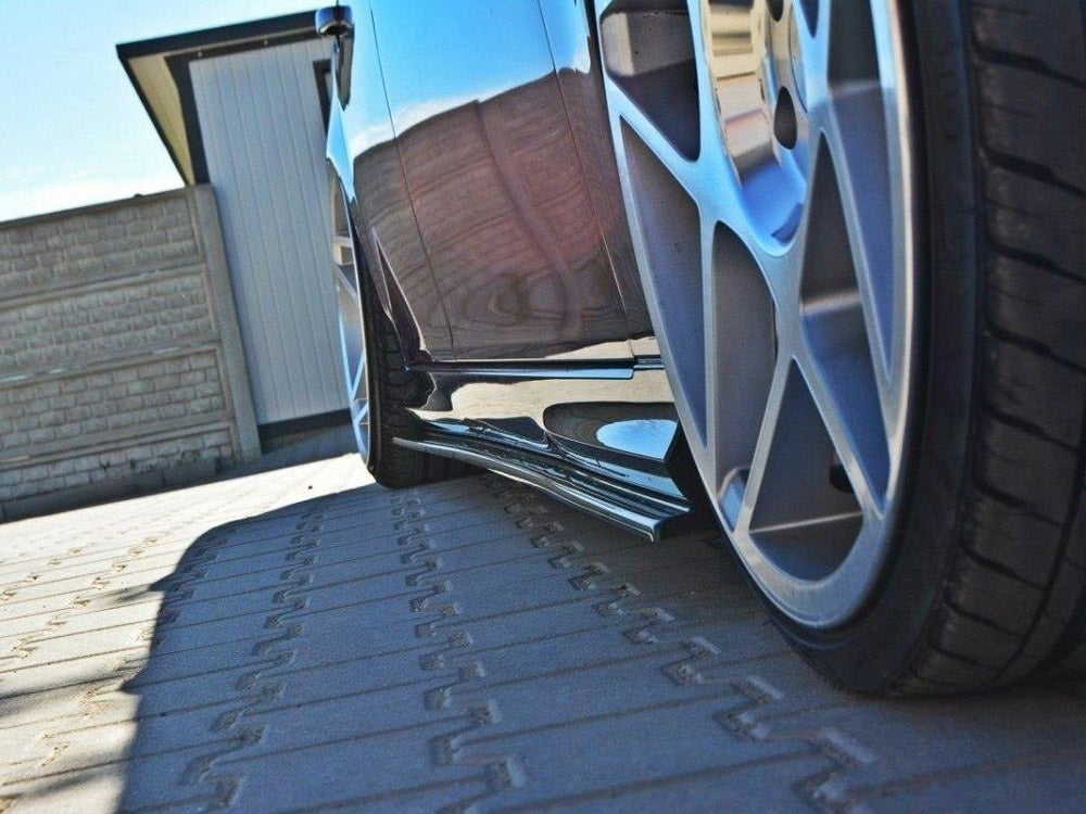 Maxton Design Side Skirts Diffusers SAAB 9-3 Turbo X / Aero Facelift