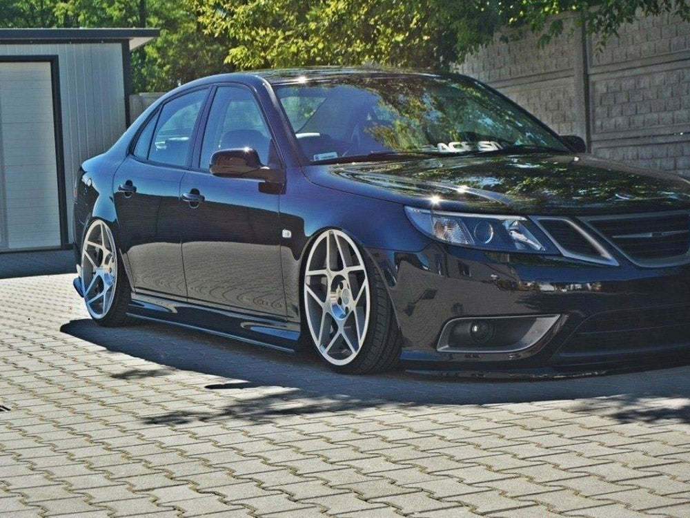 Maxton Design Side Skirts Diffusers SAAB 9-3 Turbo X / Aero Facelift