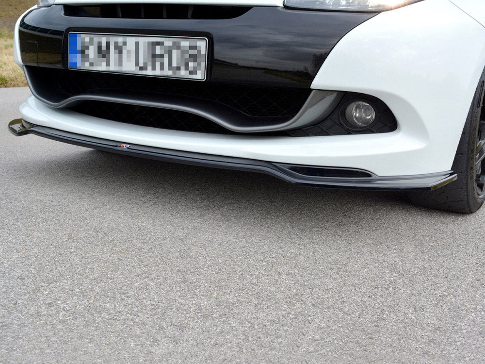 Maxton Design Front Splitter V.1 Renault CLIO MK3 RS Facelift (2009-2012)