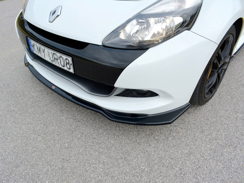 Maxton Design Front Splitter V.1 Renault CLIO MK3 RS Facelift (2009-2012)