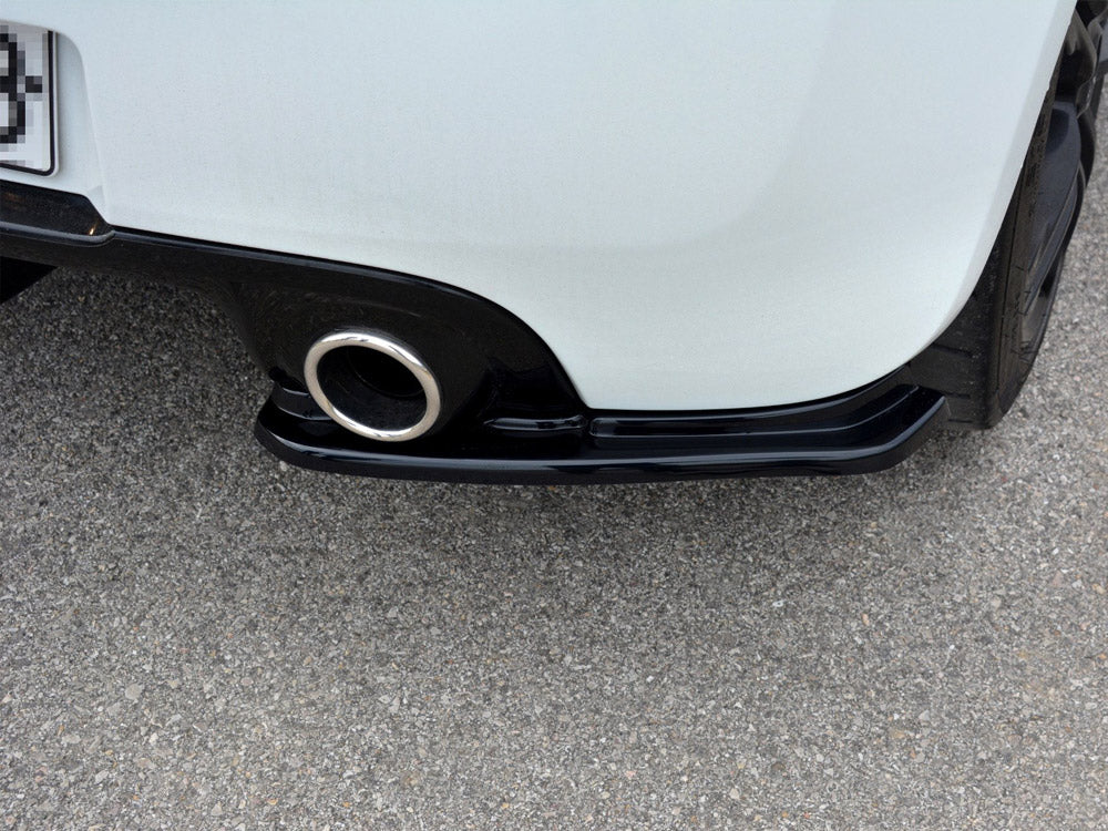 Maxton Design Rear Side Splitters Renault CLIO MK3 RS Facelift (2009-2012) - Textured