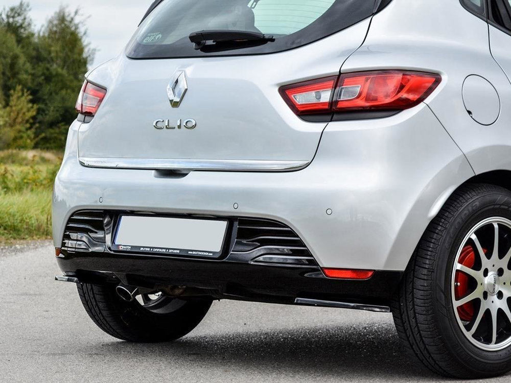 Maxton Design Rear Side Splitters Renault CLIO MK4 Standard (2012-2016)
