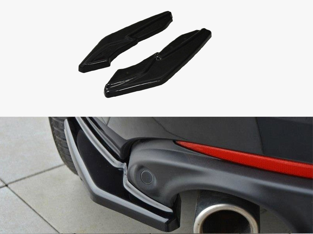 Maxton Design Rear Side Splitters Renault Laguna MK 3 Coupe (2008-2015)