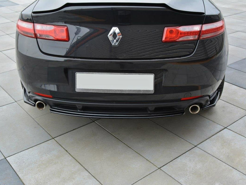 Maxton Design Rear Side Splitters Renault Laguna MK 3 Coupe (2008-2015) - Textured