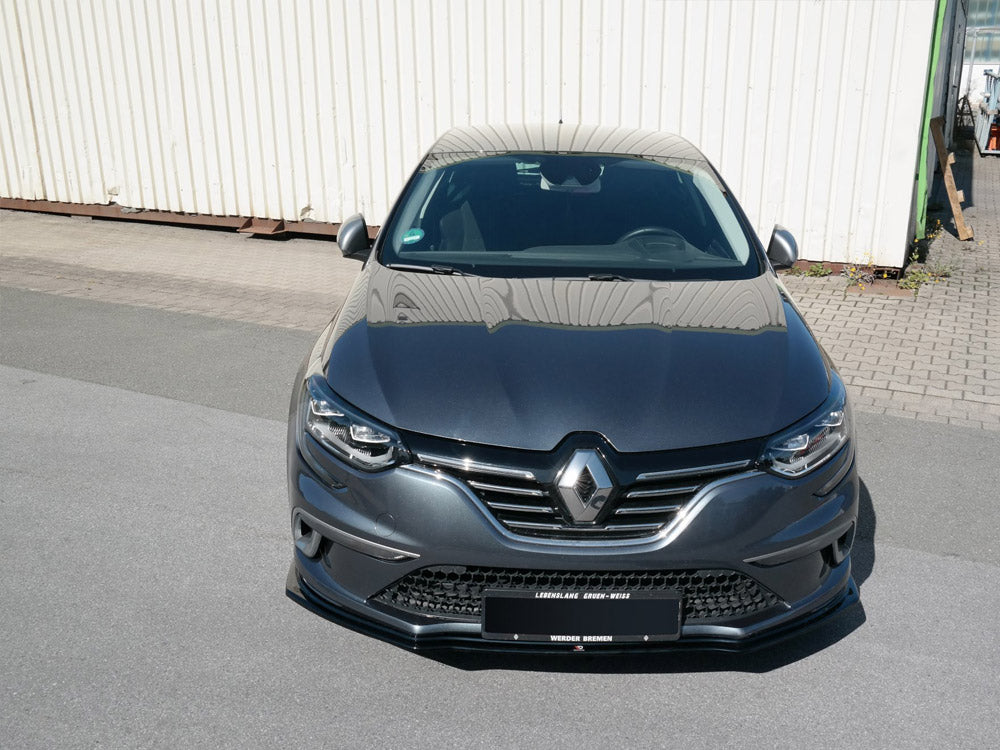 Maxton Design Front Splitter Renault Megane MK4 Gt-line (2016-) - Textured