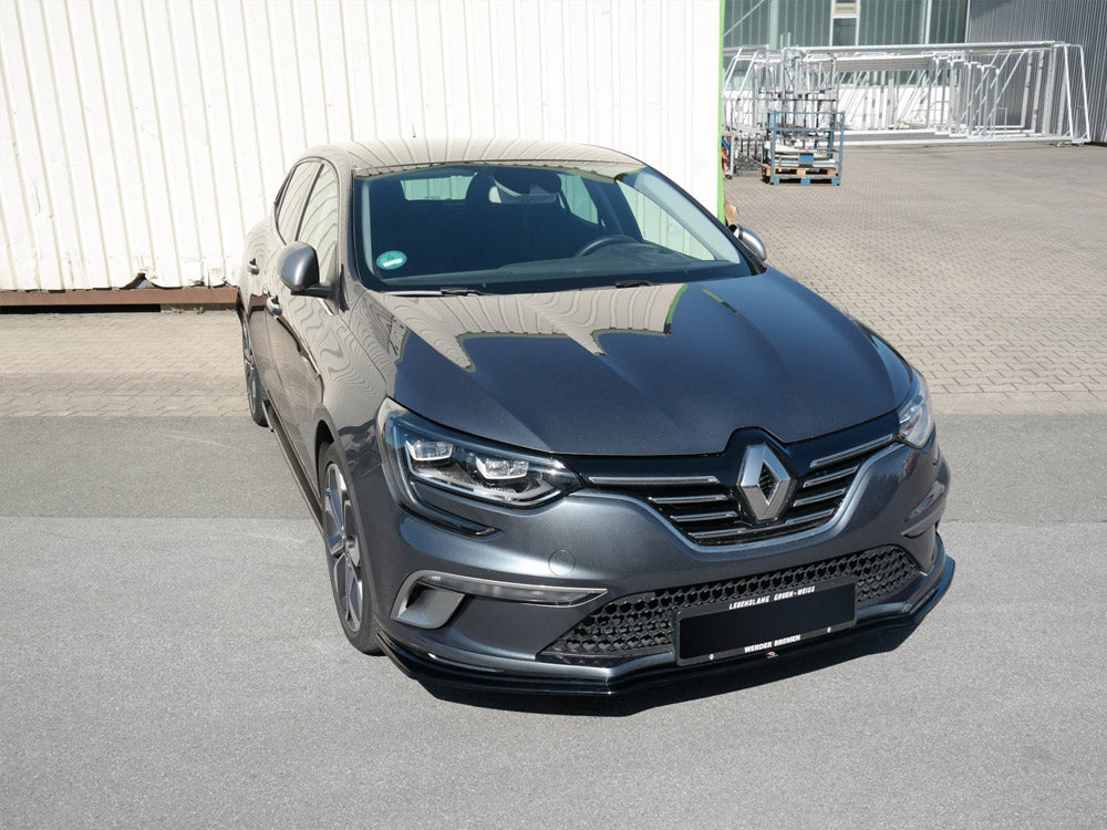 Maxton Design Front Splitter Renault Megane MK4 Gt-line (2016-) - Textured
