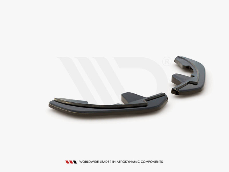 Maxton Design Rear Side Splitters Renault Megane MK4 Gt-line (2016-) - Textured