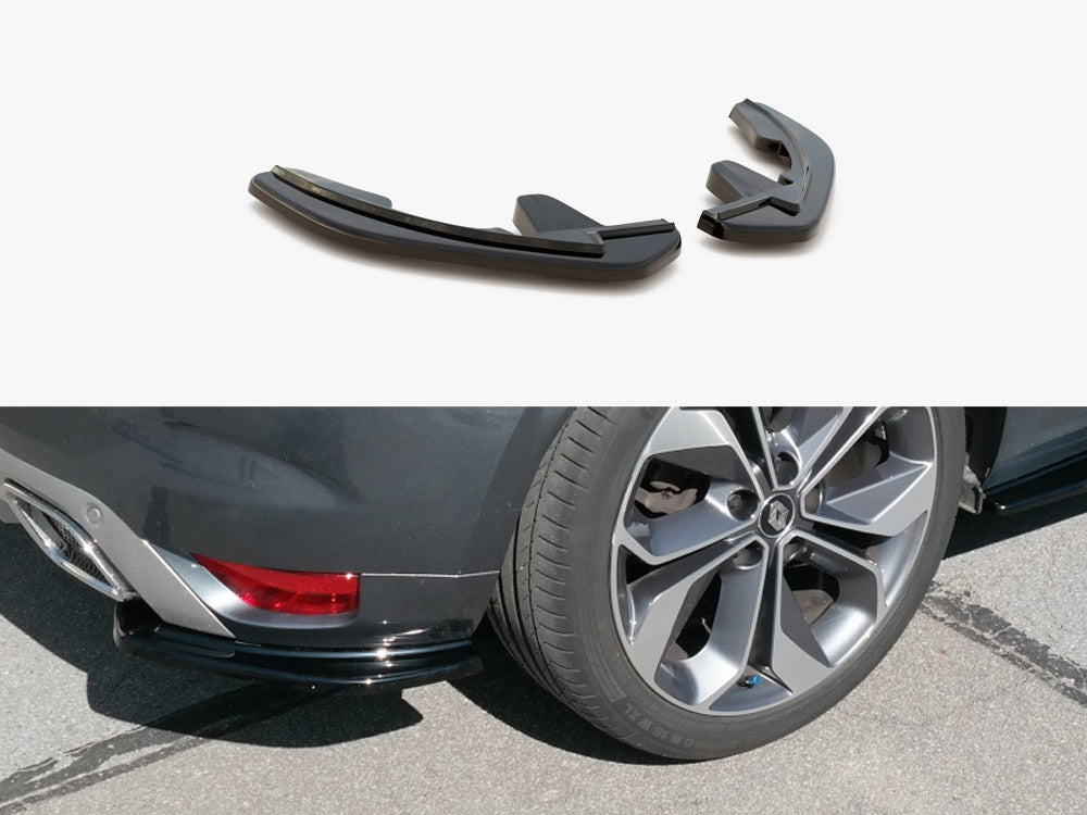 Maxton Design Rear Side Splitters Renault Megane MK4 Gt-line (2016-) - Textured