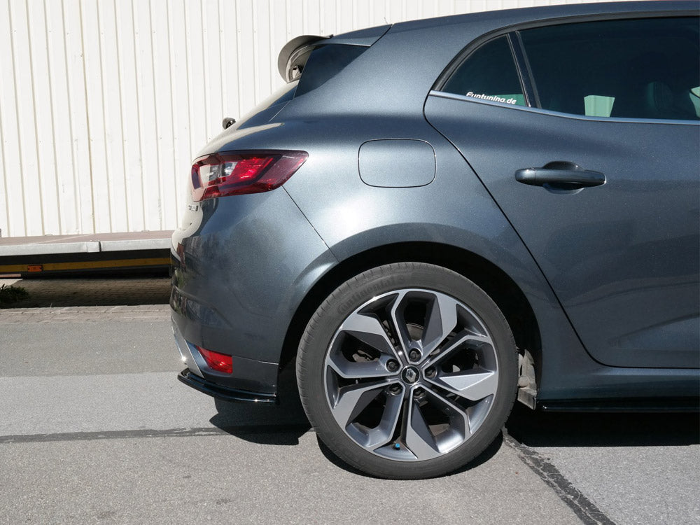 Maxton Design Rear Side Splitters Renault Megane MK4 Gt-line (2016-) - Textured