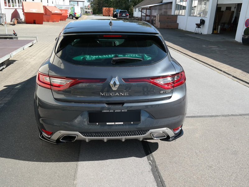 Maxton Design Rear Side Splitters Renault Megane MK4 Gt-line (2016-) - Textured