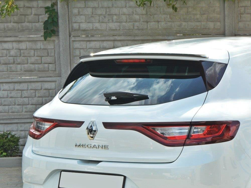 Maxton Design Spoiler CAP Renault Megane MK4 Hatchback (2016-UP) - Carbon Look