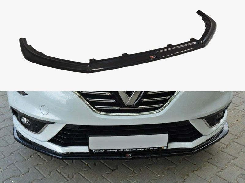 Maxton Design Front Splitter Renault Megane MK4 Hatchback (2016-UP)