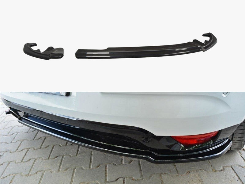 Maxton Design Rear Side Splitters Renault Megane Mk4 Hatchback - Textured
