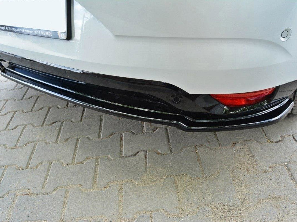 Maxton Design Rear Side Splitters Renault Megane Mk4 Hatchback - Carbon Look