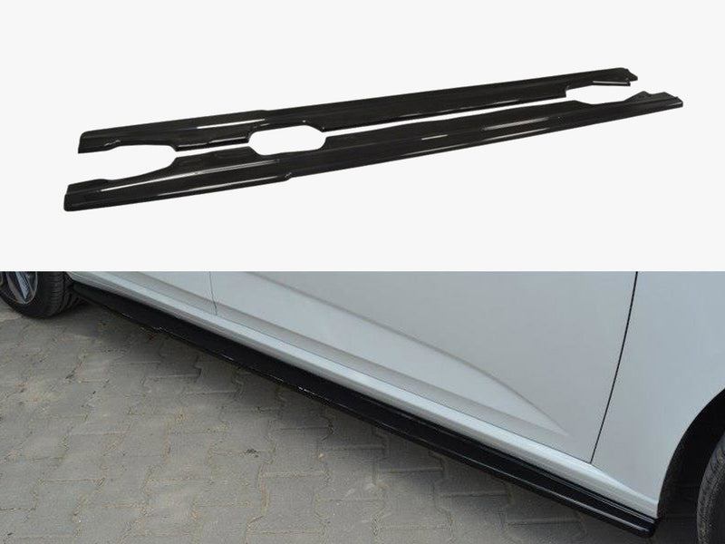 Maxton Design Side Skirts Diffusers Renault Megane MK4 Hatchback (2016-UP) - Textured