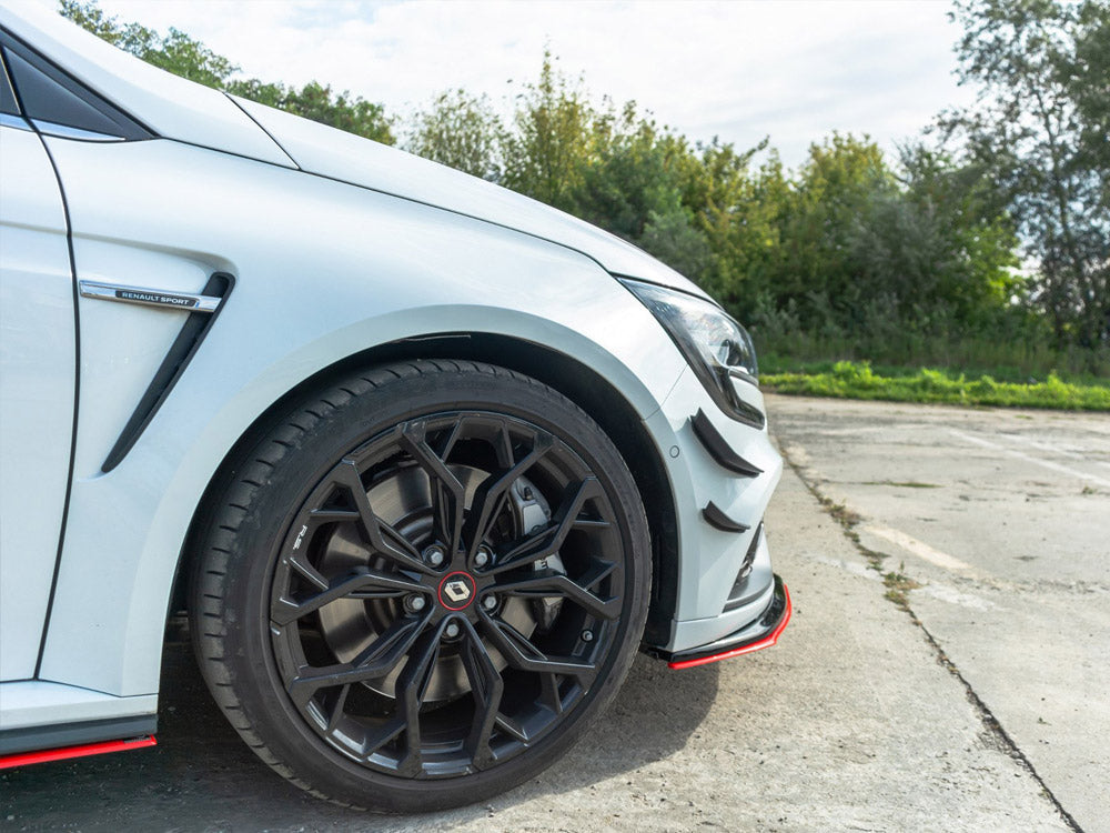 Maxton Design Front Bumper Wings (Canards) Renault Megane RS Mk4