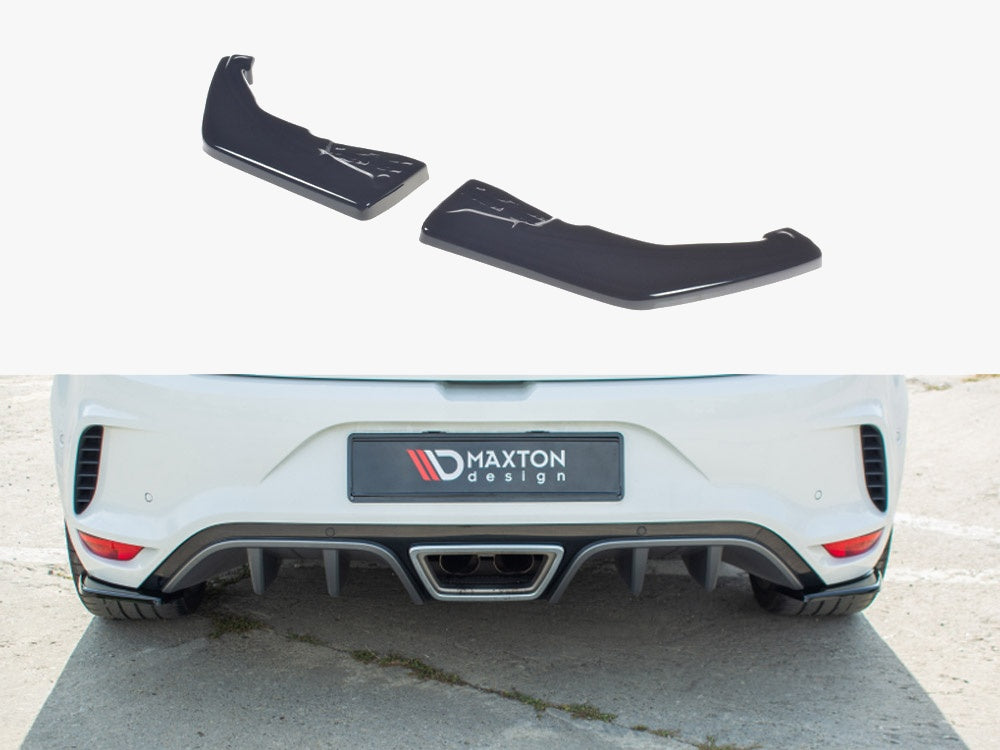 Maxton Design Rear Side Splitters Renault Megane MK4 RS - Carbon Look