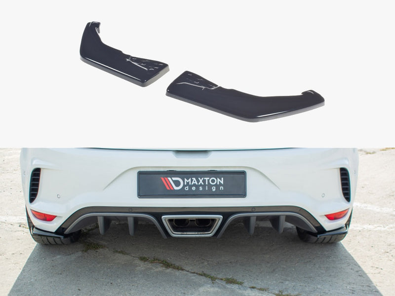 Maxton Design Rear Side Splitters Renault Megane MK4 RS - Carbon Look