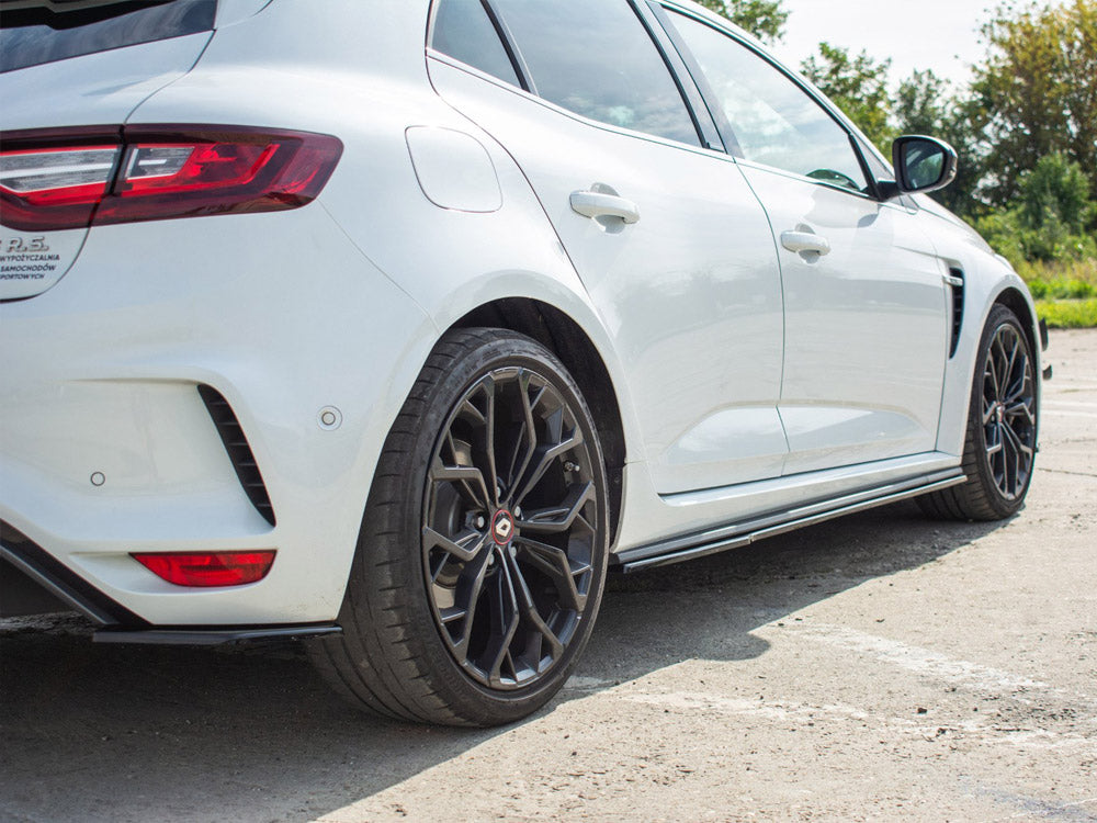 Maxton Design Side Skirts Diffusers Renault Megane MK4 RS - Carbon Look