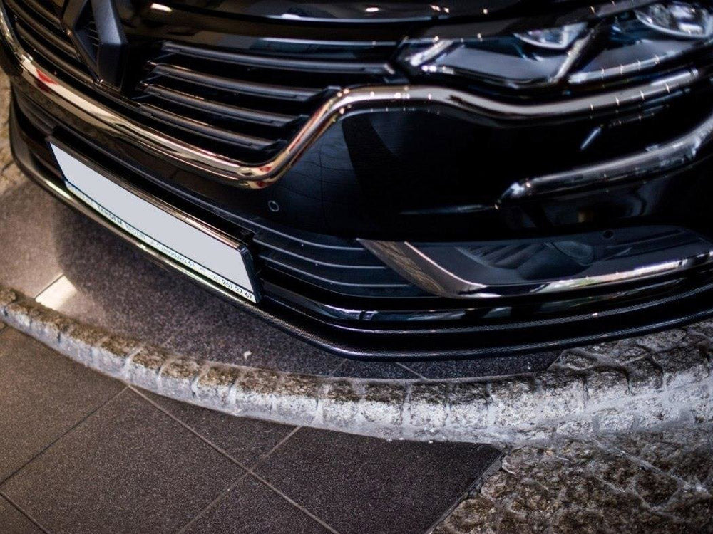 Maxton Design Front Splitter Renault Talisman - Carbon Look