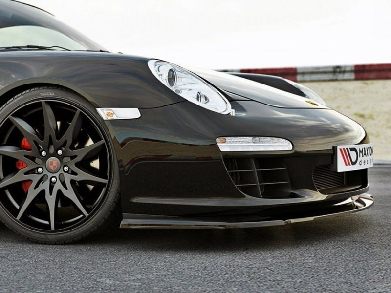 Maxton Design Front Splitter Porsche 911 Carrera 997.2 Facelift (2009-2011)  - Carbon Look